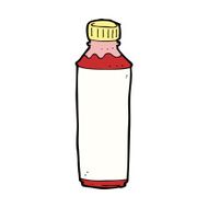 Cartoon Juice Bottle N24