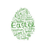 Easter egg sketch for your design N2