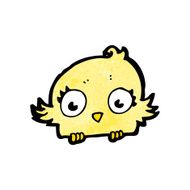 cartoon little bird N20