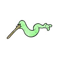 cartoon wand casting magic spell N2