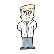 cartoon annoyed man N90