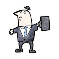 Cartoon Businessman N34