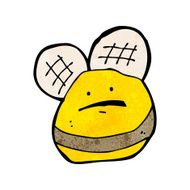 funny cartoon bee N22