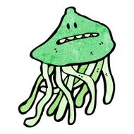 Cartoon Jellyfish N63