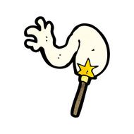 Cartoon Magic Wand N75