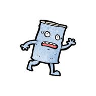 cartoon soda can character N8