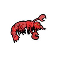 Cartoon Lobster N20