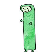 cartoon spooky monster N11