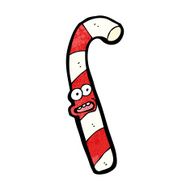 cartoon candy cane N21