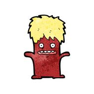 cartoon little monster N62