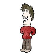 cartoon laughing man N33