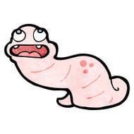 Cartoon Worm N45