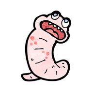 Cartoon Worm N46