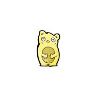 cartoon little teddy bear N11