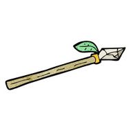 Cartoon Spear N8