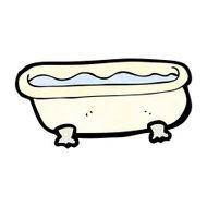 Cartoon Bathtub N7