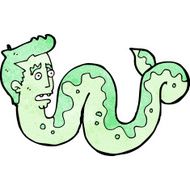 cartoon mutant snake man N2