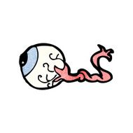 gross eyeball cartoon N4