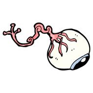 gross eyeball cartoon N5