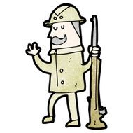 cartoon safari hunter N3