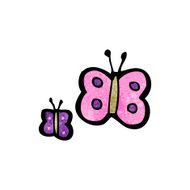 Cartoon Butterfly N75