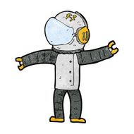 Cartoon Astronaut N151