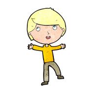 cartoon happy boy N272