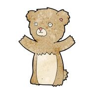 cartoon teddy bear N194