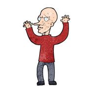 cartoon mean man N25