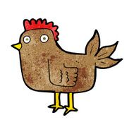 Cartoon Hen N28