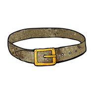cartoon leather belt N25
