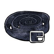 cartoon leather belt N26
