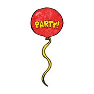 cartoon party balloon N13