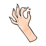 cartoon hand symbol N46
