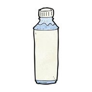 Cartoon Water Bottle N90