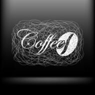 vector coffee background for your design