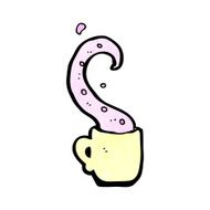 teacup tentacle cartoon N6