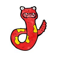 funny cartoon snake N66