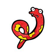 funny cartoon snake N67