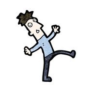 cartoon dancing man N53