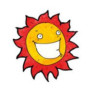 sun cartoon character N14