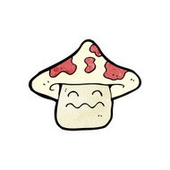 mushroom cartoon character N10