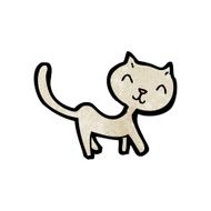 cartoon little cat N7