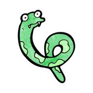 Cartoon Snake N201