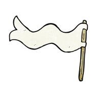 cartoon waving flag N18