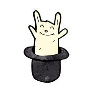 rabbit in hat cartoon N5