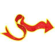 cartoon glowing arrow N13