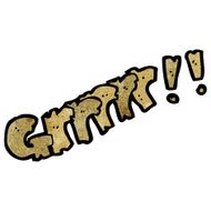 cartoon comic book growl N3