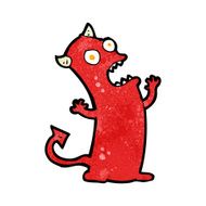 cartoon little imp N35