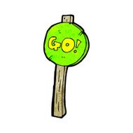 cartoon go sign N3